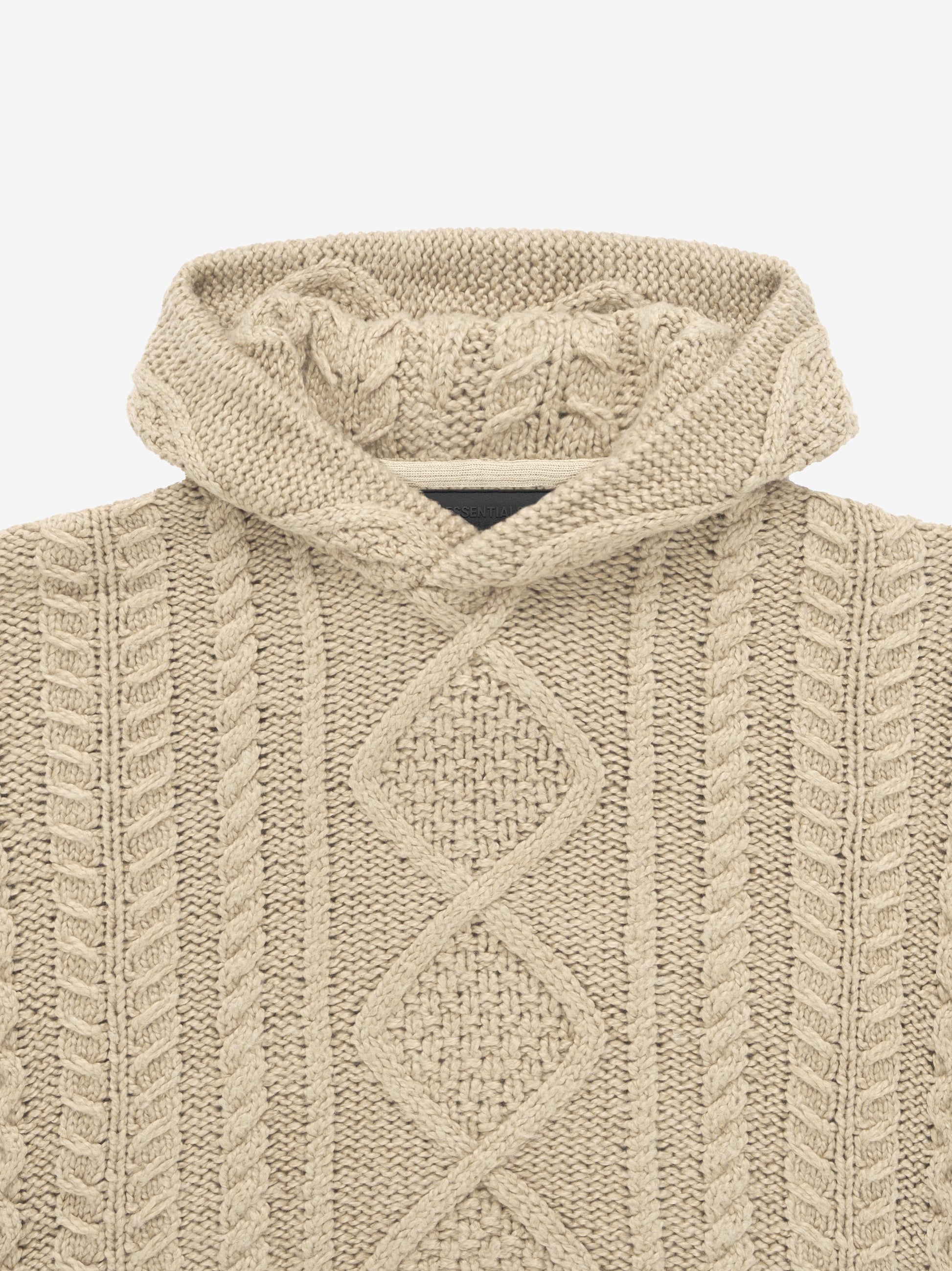 Kids Cable Knit Hoodie