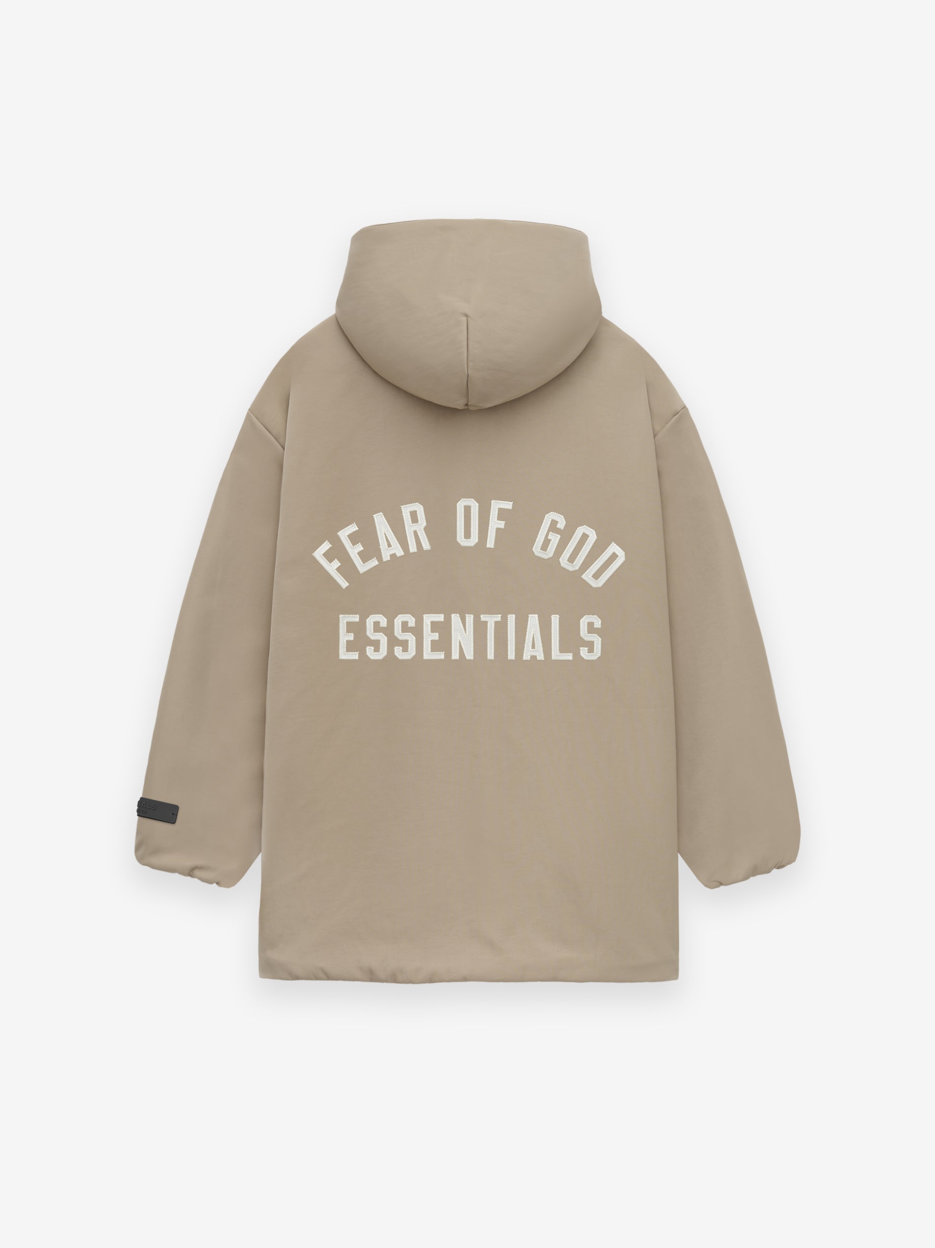 Kid's Textured Nylon Hooded Coaches Jacket