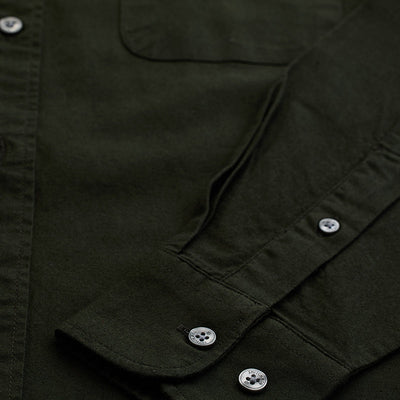 Olive Slim Fit Shirt