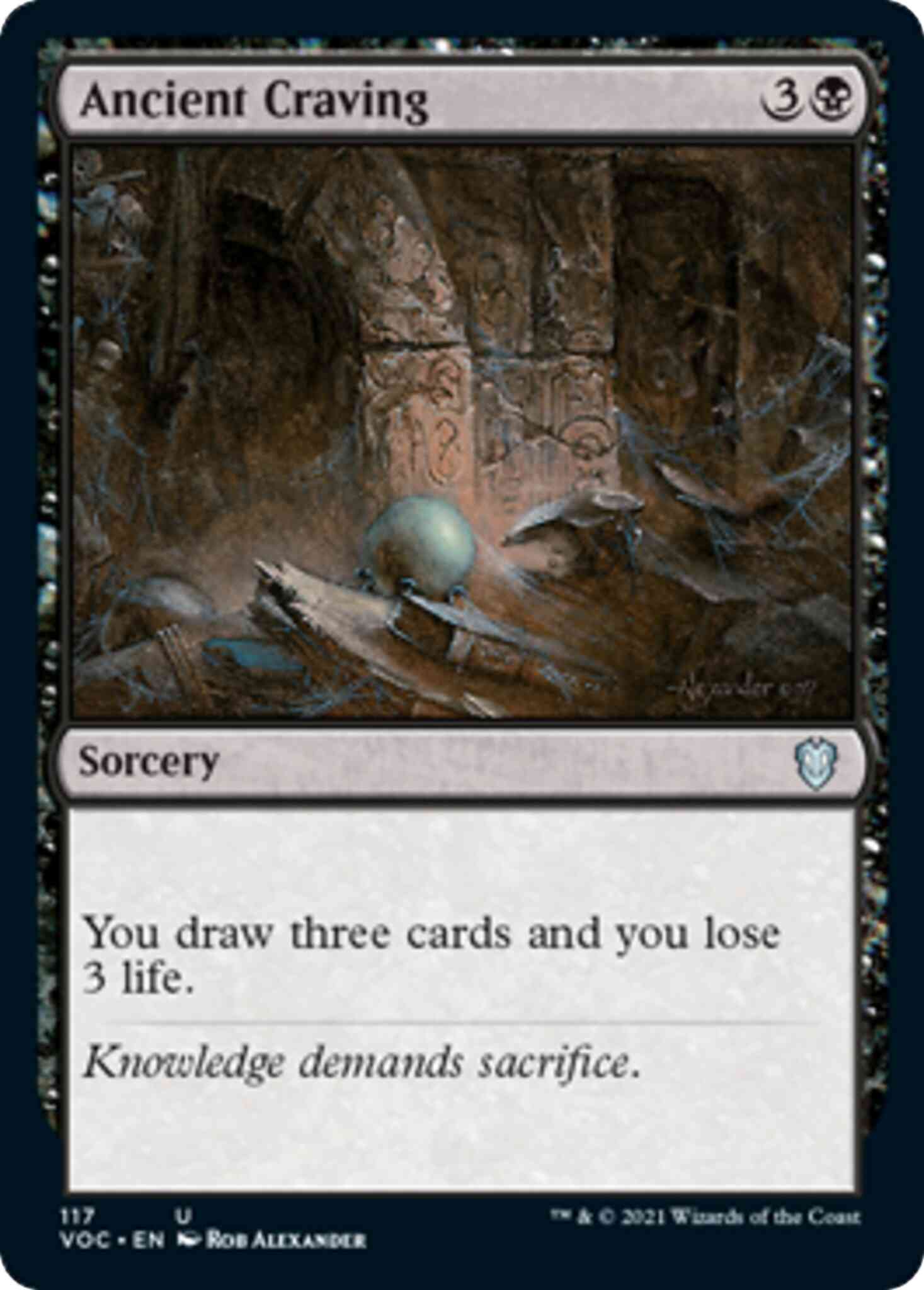 Ancient Craving [117] [Innistrad: Crimson Vow: Commander] [Non-Foil]