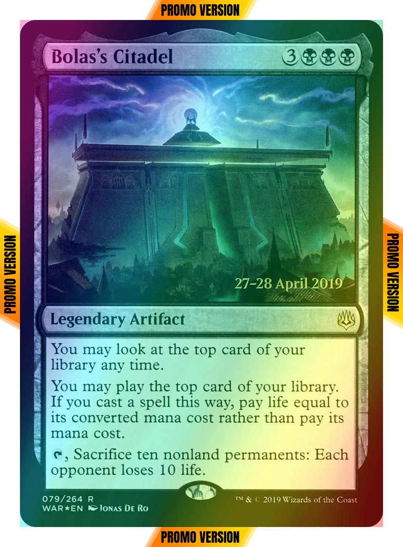 Bolas's Citadel [79s] [War of the Spark Promos] [Foil]