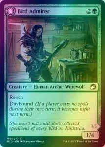 Bird Admirer // Wing Shredder [169] [Innistrad: Midnight Hunt] [Foil]