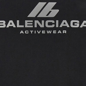 Balenciaga Logo Print Hoodie