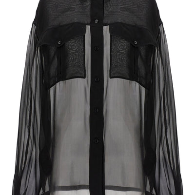 Saint Laurent Silk Muslin Shirt