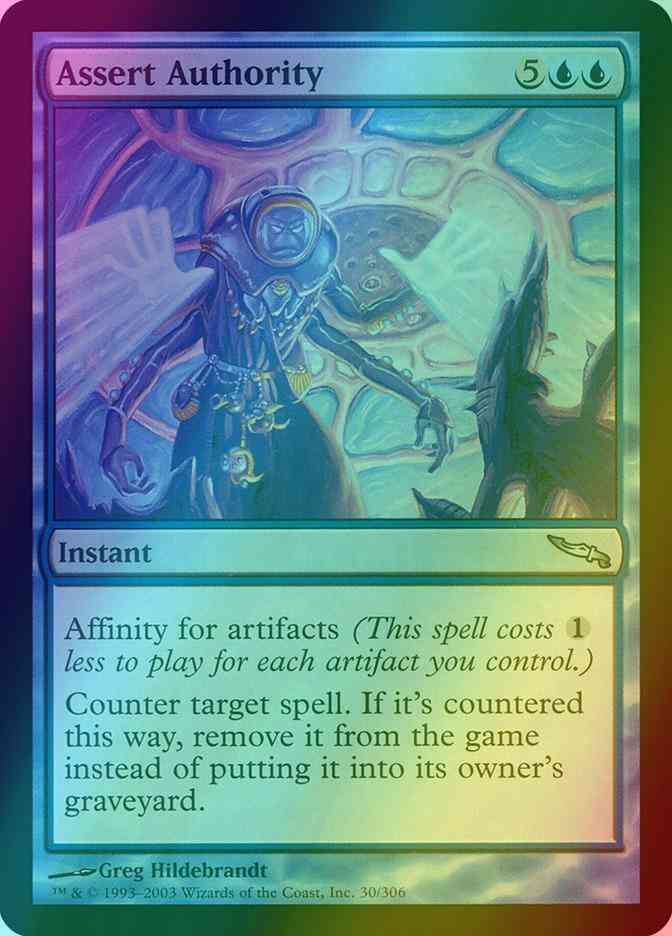 Assert Authority [30] [Mirrodin] [Foil]