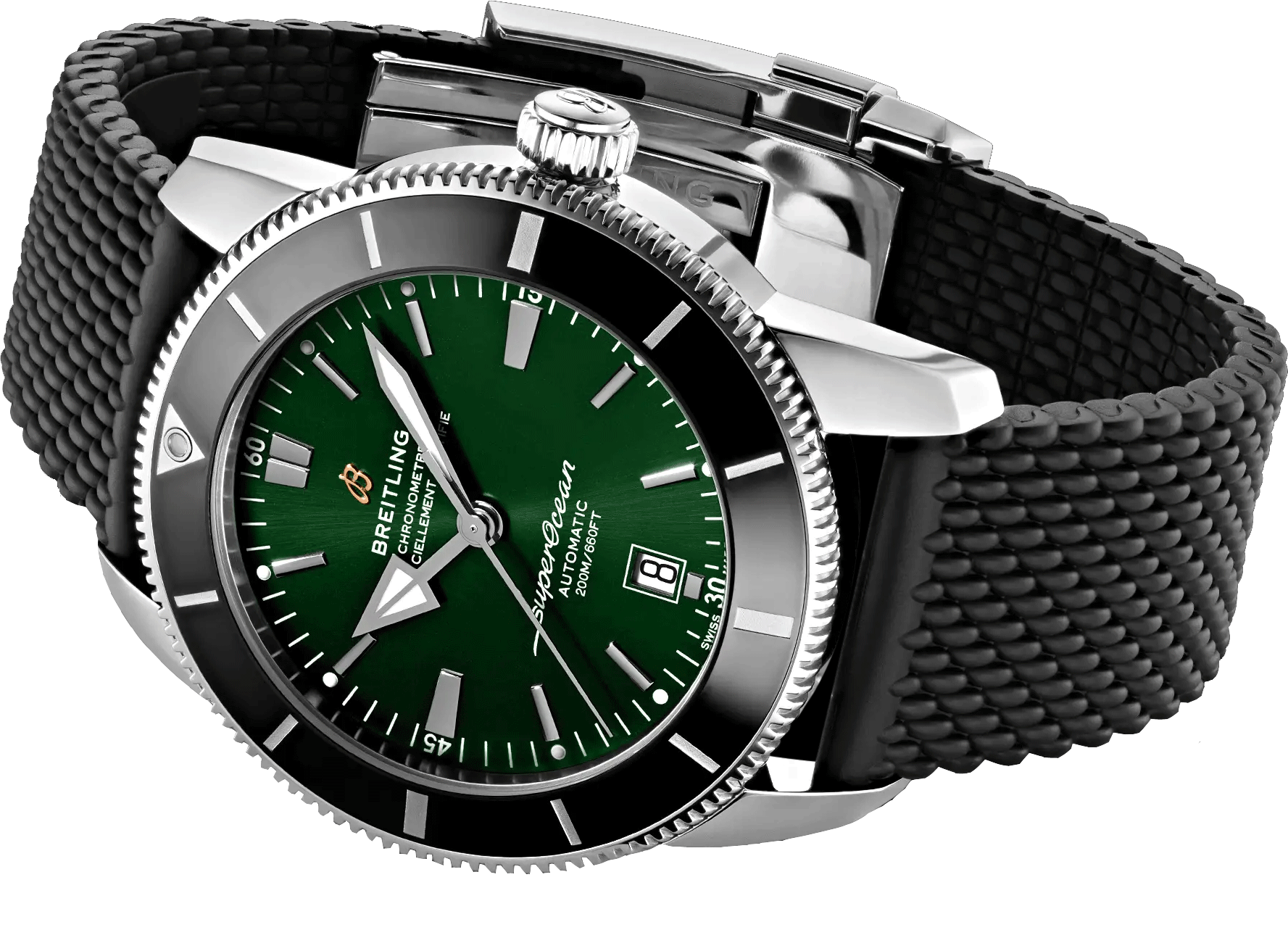 Breitling Superocean Heritage B20 Automatic Green Dial Men 46mm