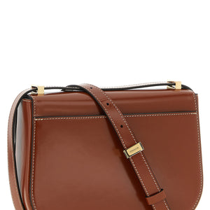 Ferragamo Double Gancini Closure Shoulder Bag