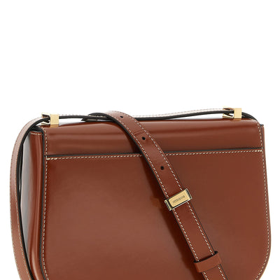 Ferragamo Double Gancini Closure Shoulder Bag