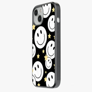 Star Smiley Glass Case