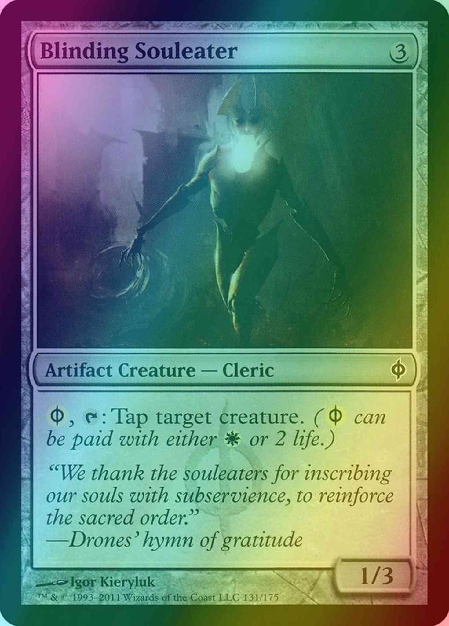 Blinding Souleater [131] [New Phyrexia] [Foil]