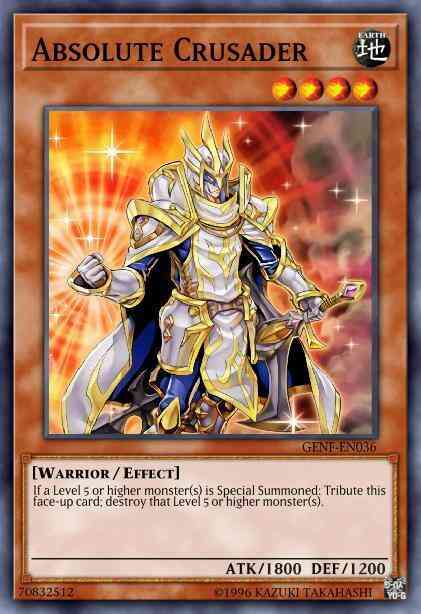 Absolute Crusader - GENF-EN036 - Super Rare - Unlimited
