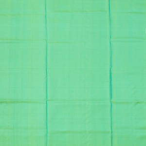 Aquamarine Handloom Uppada Silk Saree With Floral Zari Buttas