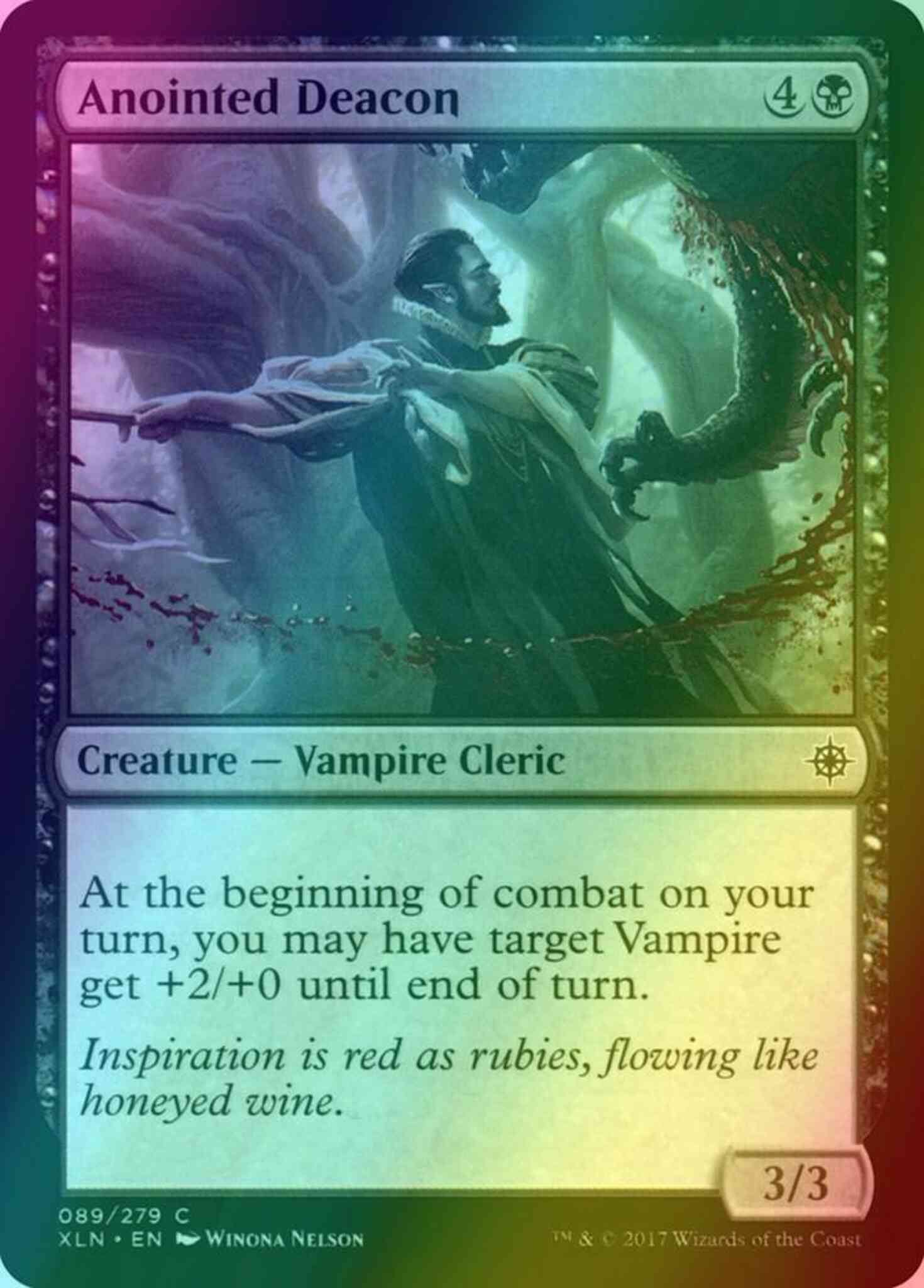 Anointed Deacon [89] [Ixalan] [Foil]