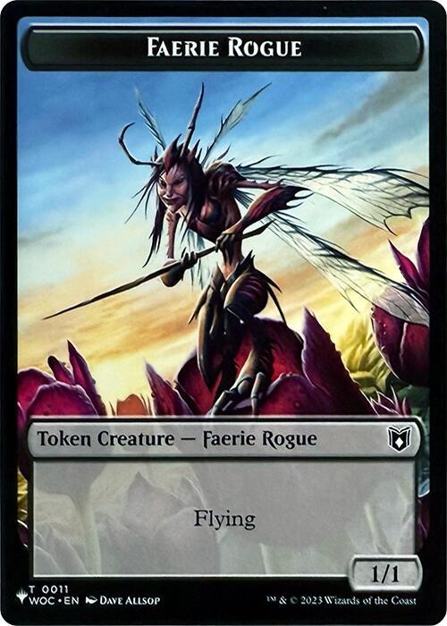 Ape Token (10) // Faerie Rogue Token (11) [TSR/WOC Set Symbol] [The List: Tokens] [Non-Foil]