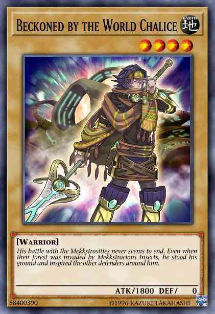 Beckoned by the World Chalice - MP18-EN046 - Common - 1st Edition