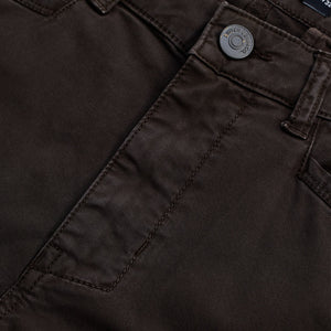 Dark Brown Relaxed Fit Cargo Pants