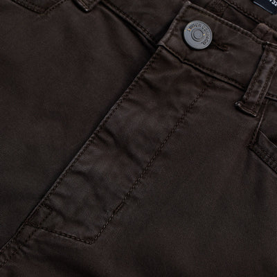 Dark Brown Relaxed Fit Cargo Pants