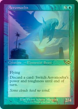 Aeromoeba [389] [Retro Frame] [Modern Horizons 2] [Etched Foil]