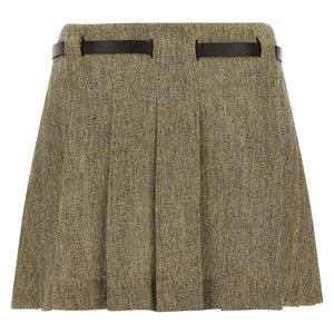 Ferragamo Gancini Belt Skirt