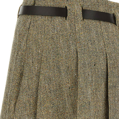 Ferragamo Gancini Belt Skirt