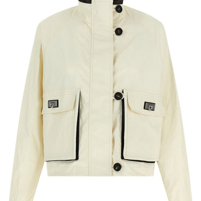 Ferragamo Tech Linen Jacket