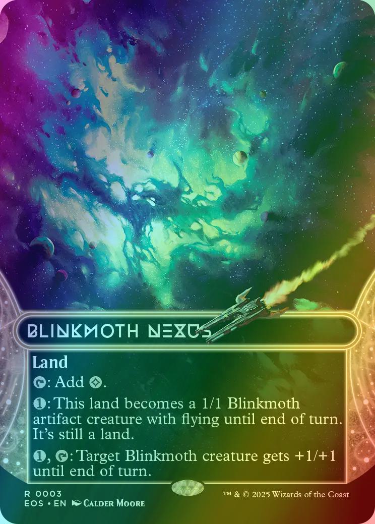 Blinkmoth Nexus [3] [Borderless] [Edge of Eternities: Stellar Sights] [Foil]