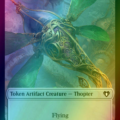 Bird Illusion Token (11) // Thopter Token (47) [Commander Masters: Tokens] [Foil]