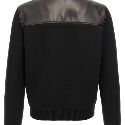 Gucci Bimaterial Bomber Jacket