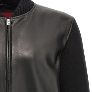 Gucci Bimaterial Bomber Jacket