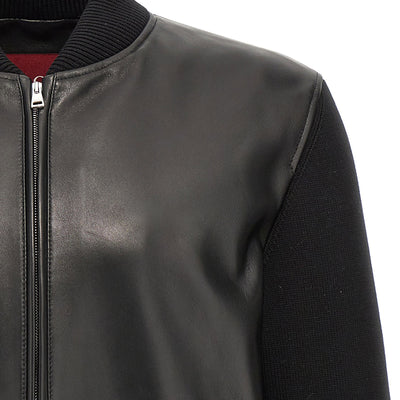 Gucci Bimaterial Bomber Jacket