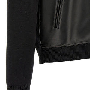 Gucci Bimaterial Bomber Jacket