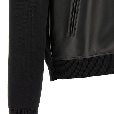 Gucci Bimaterial Bomber Jacket