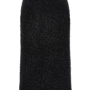 Balenciaga Tweed Midi Skirt