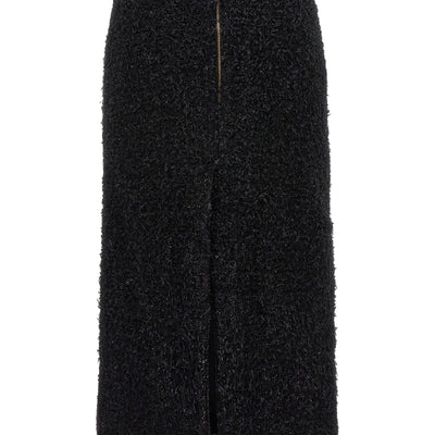 Balenciaga Tweed Midi Skirt