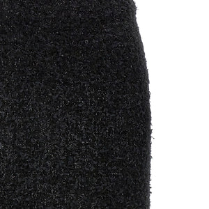 Balenciaga Tweed Midi Skirt