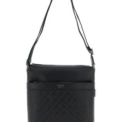 Ferragamo Monogram Messenger Crossbody Bag