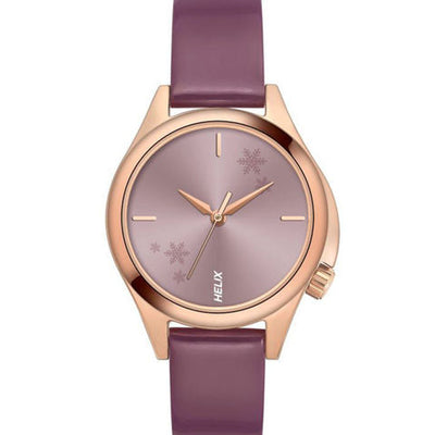 Helix Analog Purple Leather