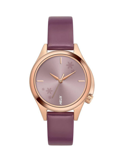 Helix Analog Purple Leather