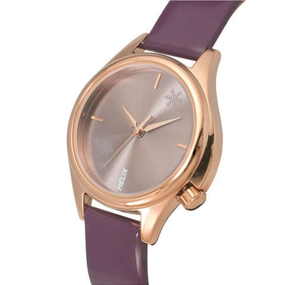 Helix Analog Purple Leather