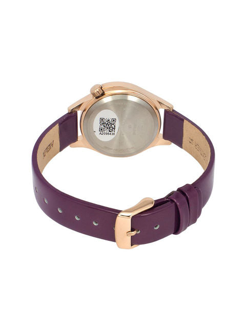 Helix Analog Purple Leather