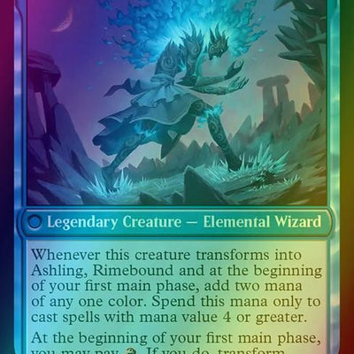Ashling, Rekindled // Ashling, Rimebound [124p] [Promo Pack] [Lorwyn Eclipsed: Promos] [Foil]