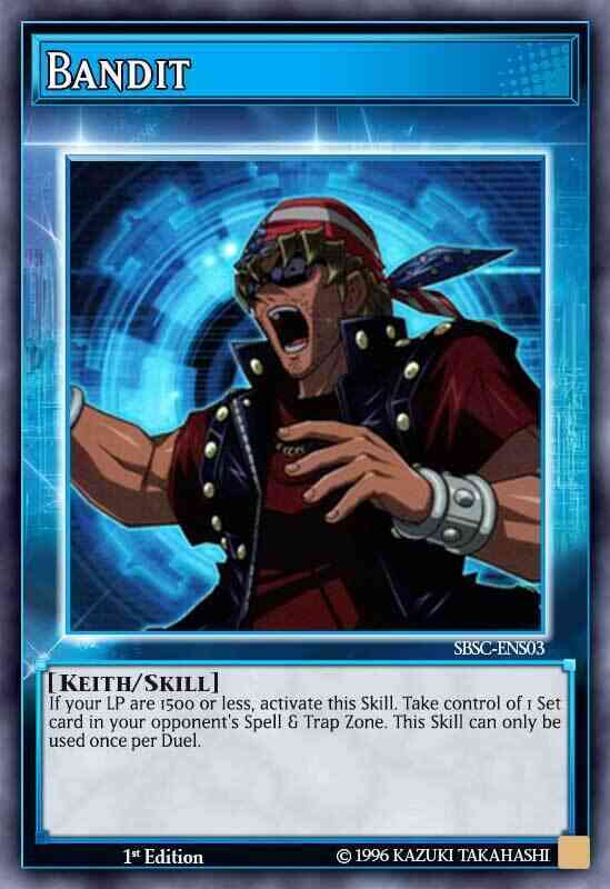 Bandit - SBSC-ENS03 - Super Rare - 1st Edition