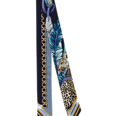 Ferragamo Bandeau Felini Print