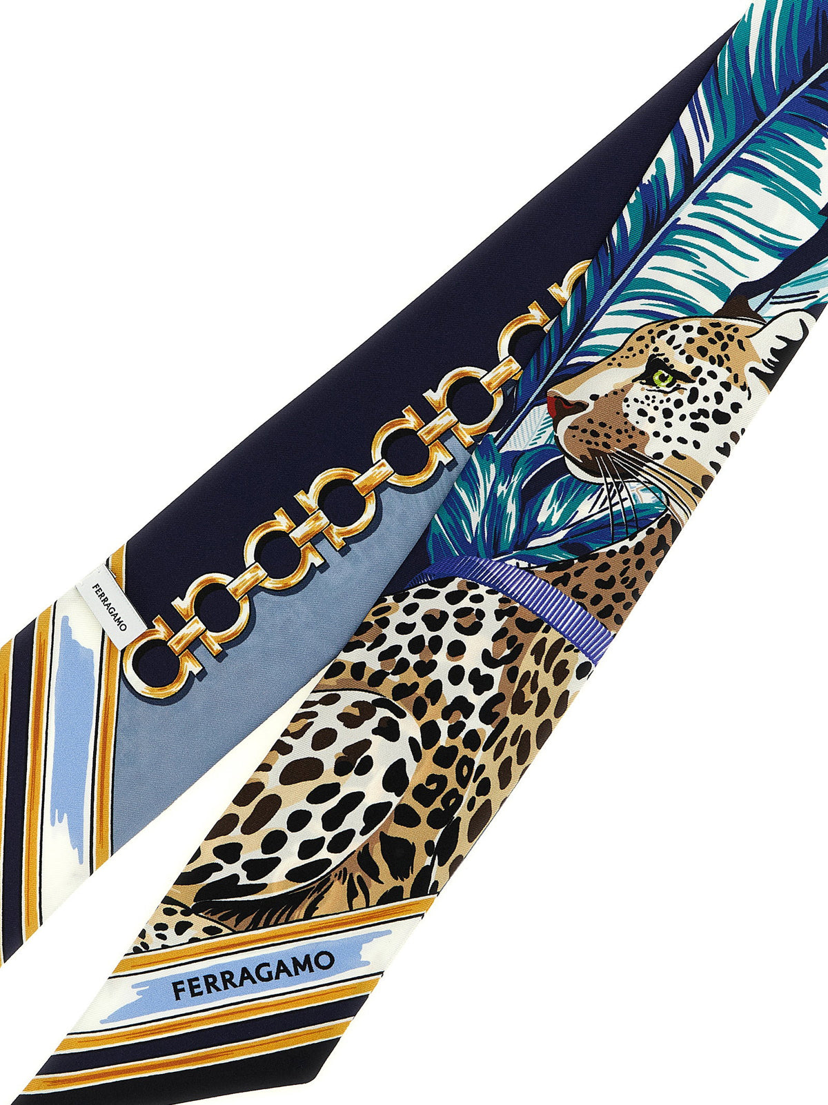 Ferragamo Bandeau Felini Print