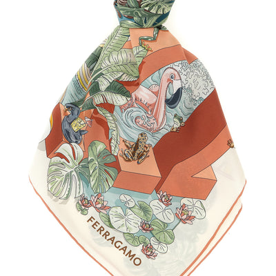 Ferragamo Jungle Party Scarf