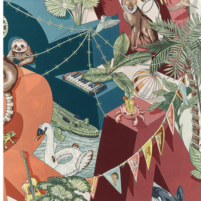 Ferragamo Jungle Party Scarf