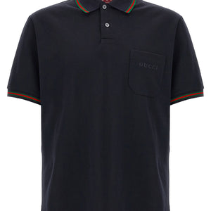 Gucci Nastro Web Polo Shirt
