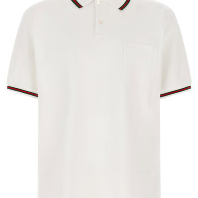 Gucci Nastro Web Polo Shirt