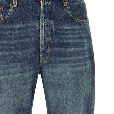 Saint Laurent Straight Leg Jeans