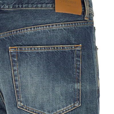 Saint Laurent Straight Leg Jeans